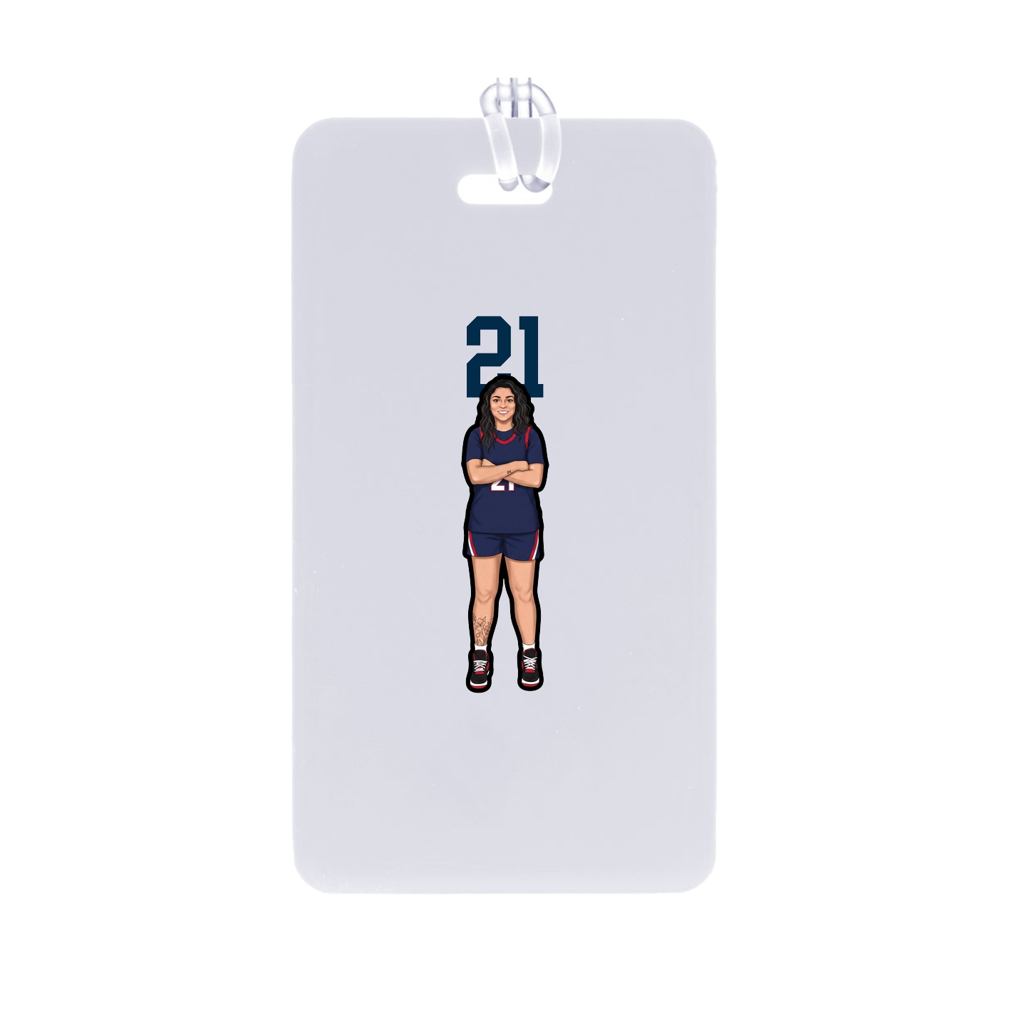Bag Tag — Number Top in Classic