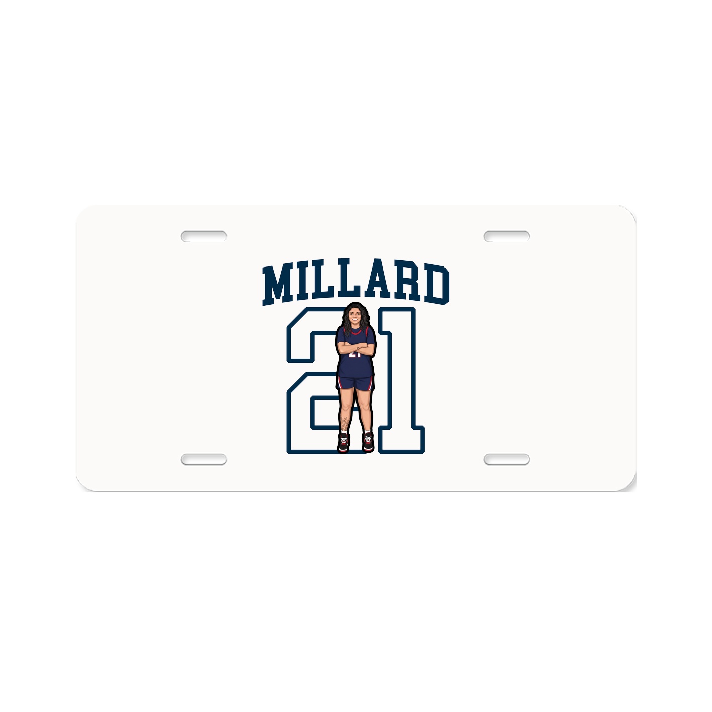 License Plate — Shirsey in Classic