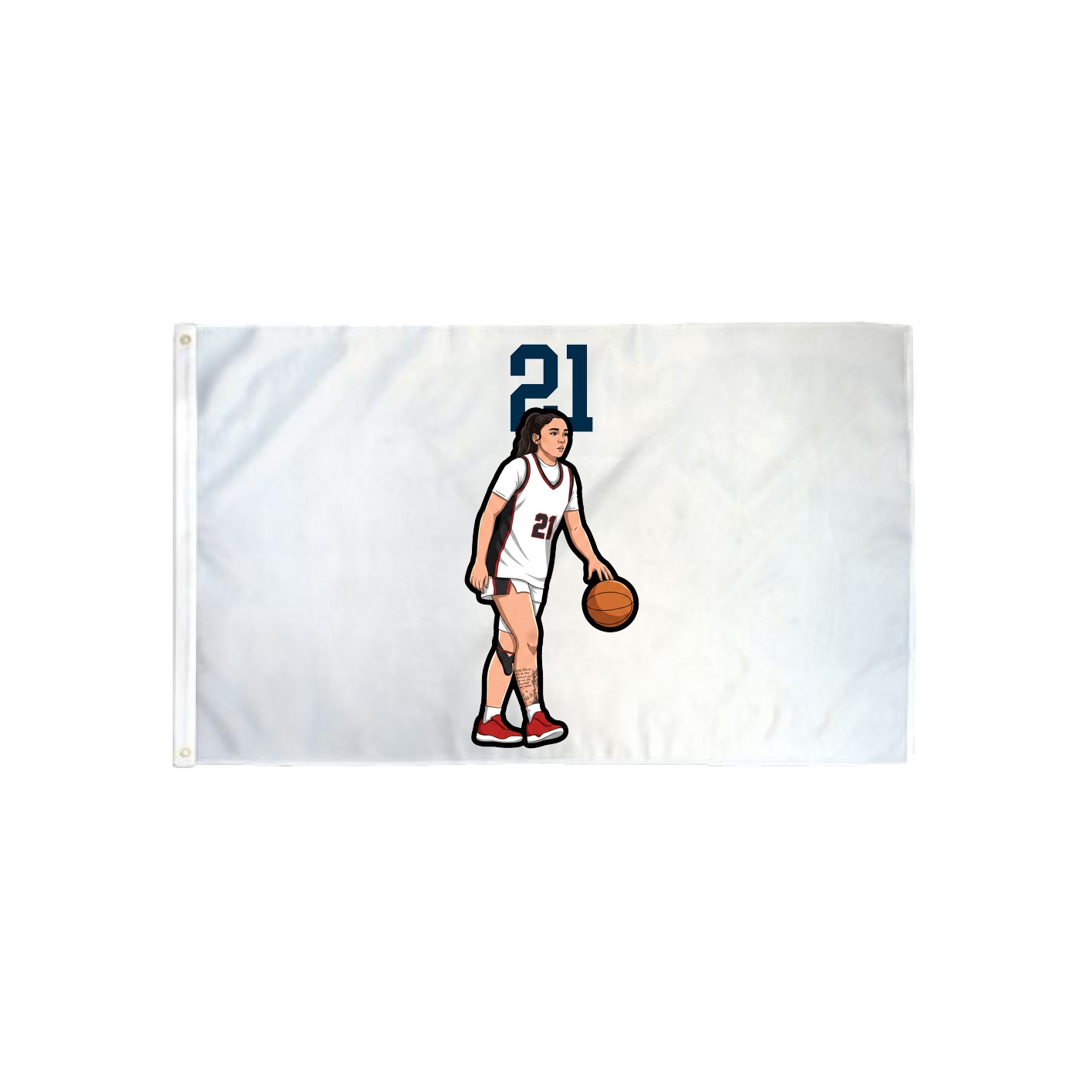 3x5 Flag — Number Top in Classic