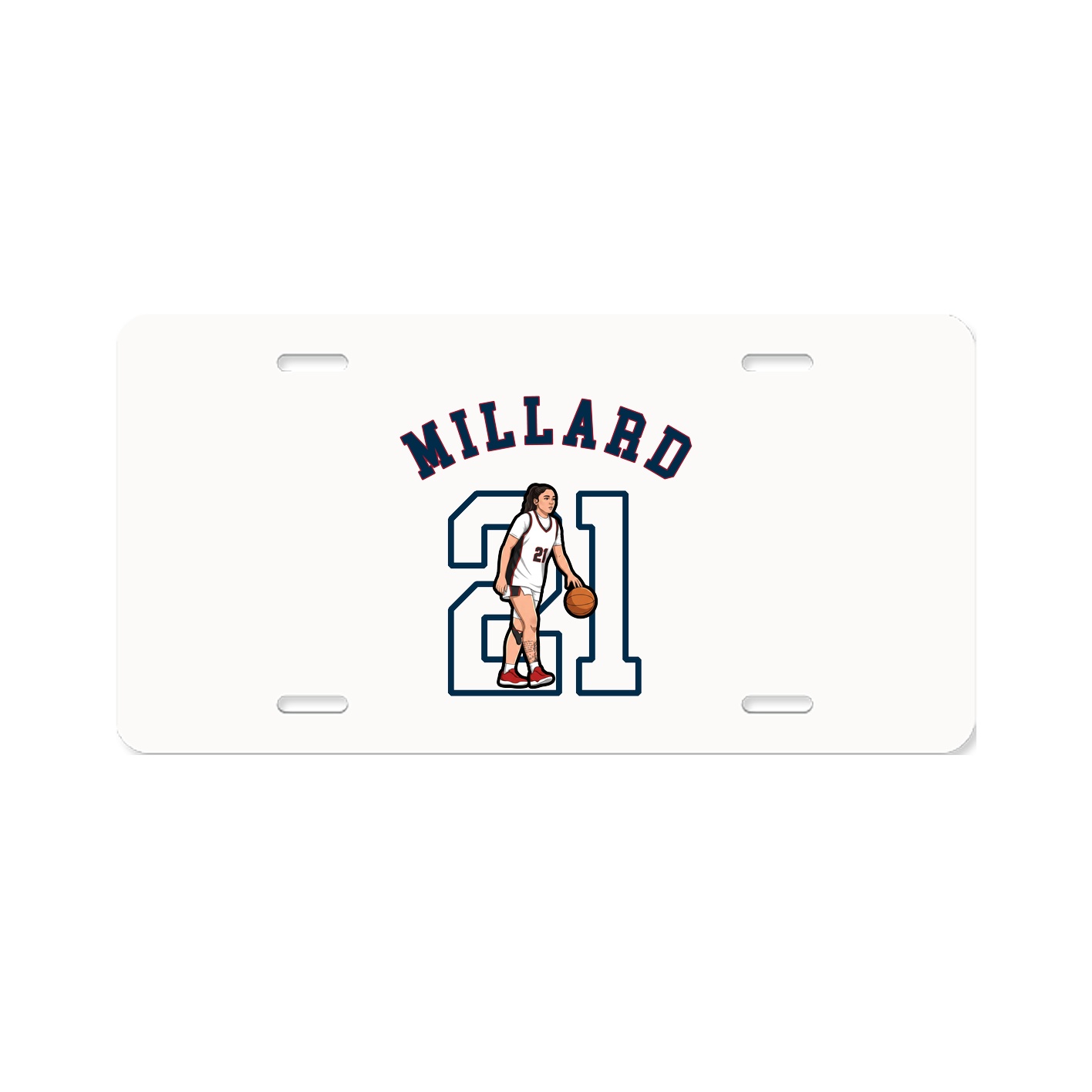 License Plate — Shirsey Arch in Classic