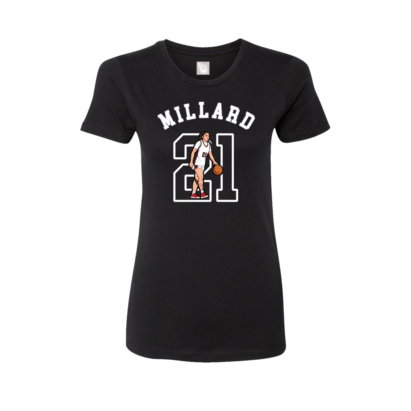 Womens Tee — Shirsey Arch in Black