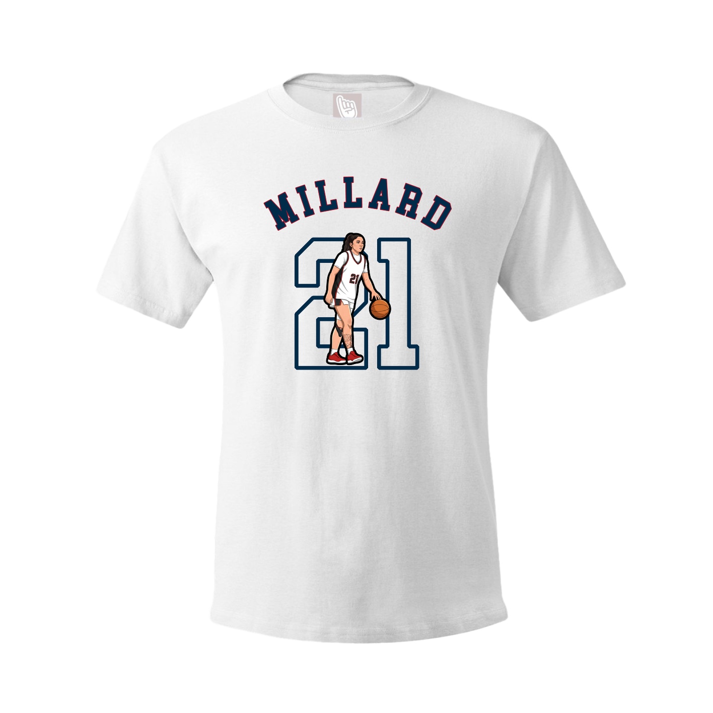 Youth Tee — Shirsey Arch in White