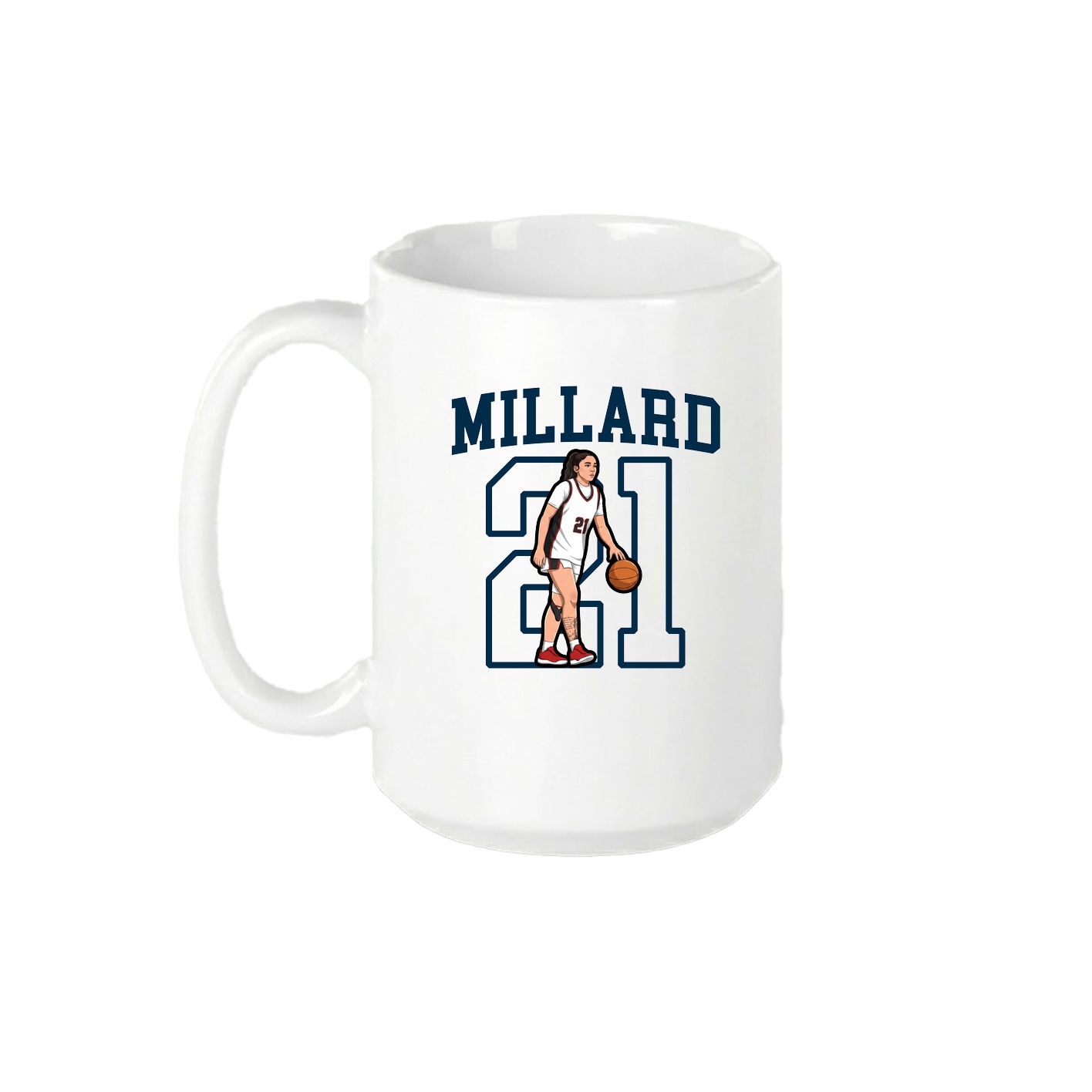 15oz Coffee Mug — Shirsey in White