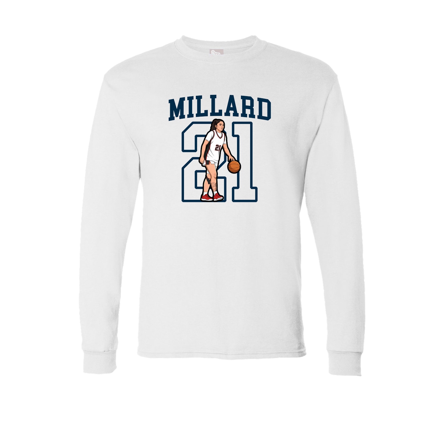Long Sleeve Tee — Shirsey in White