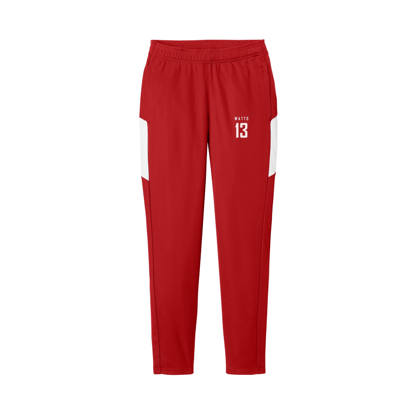 Women's Team Travel Pant — Mesh Shirsey in Cardinal/White
