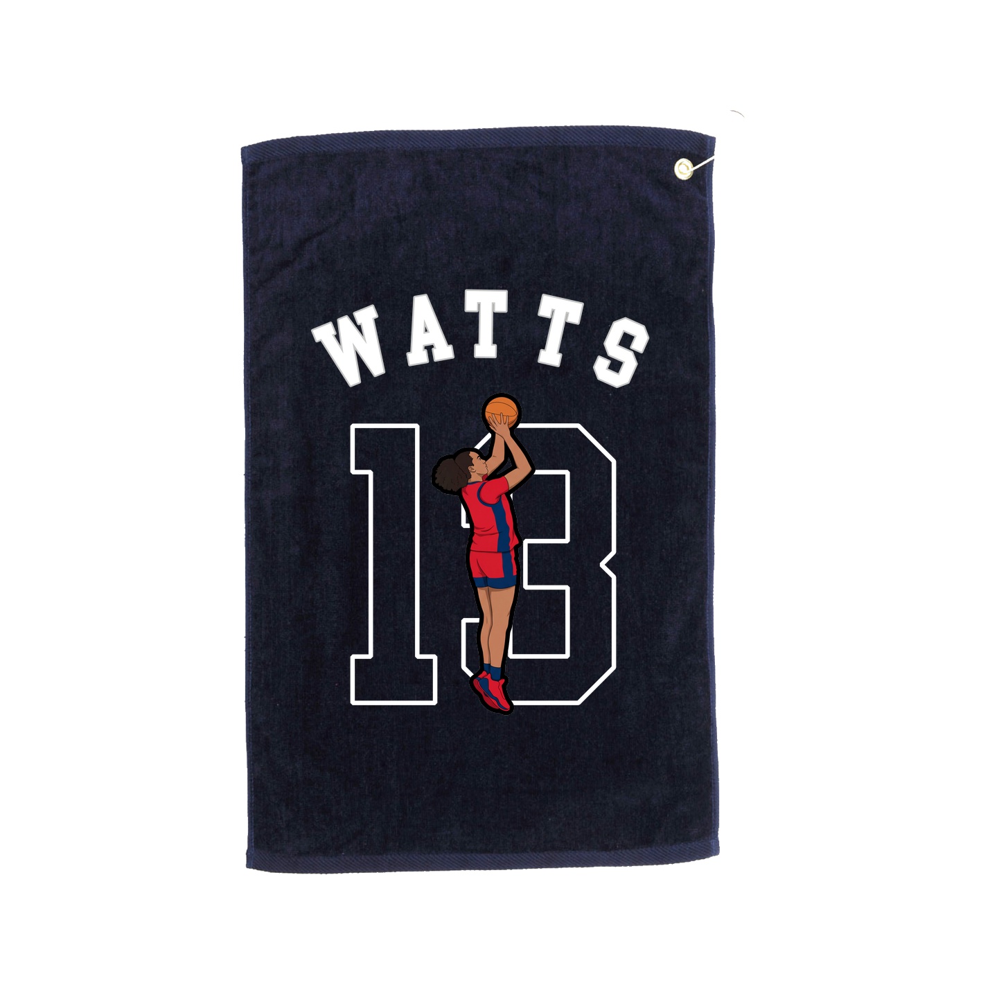 Golf Towel — Shirsey Arch in Navy