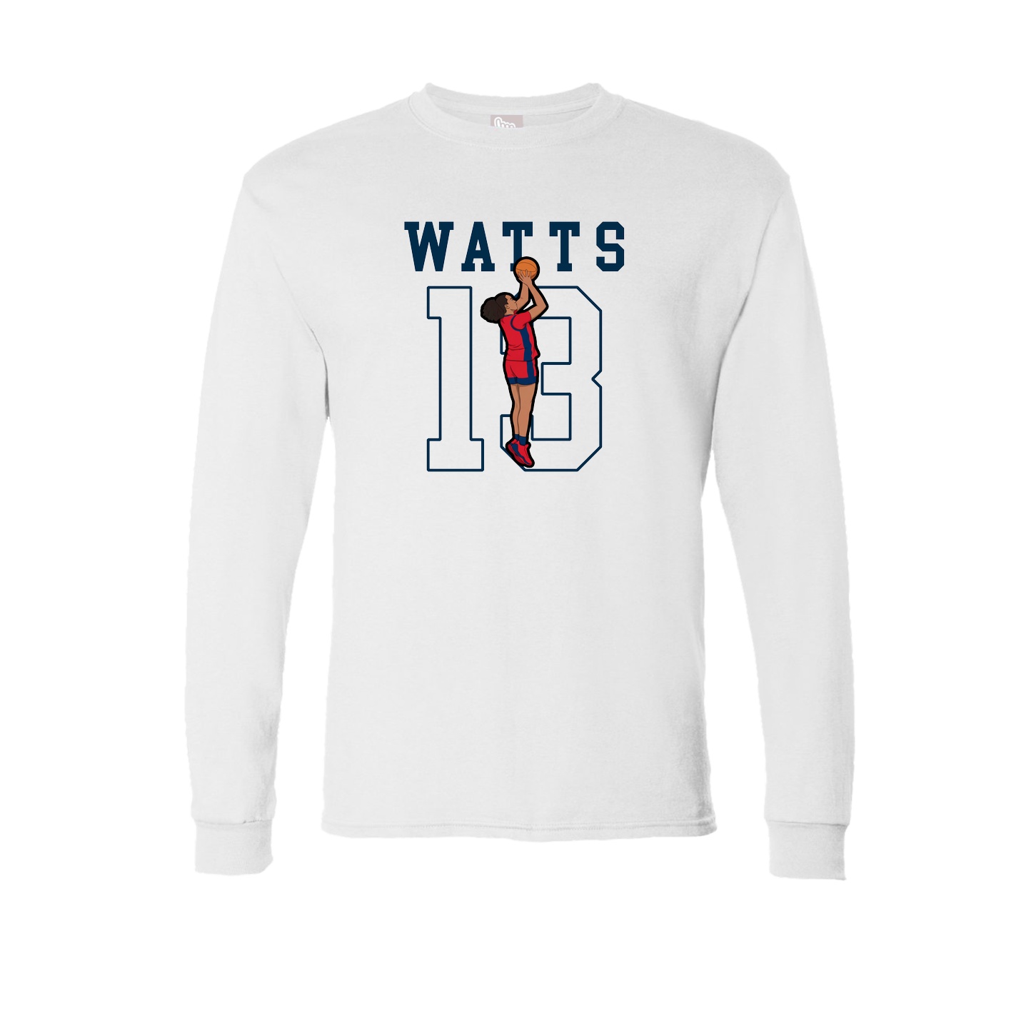 Long Sleeve Tee — Shirsey in White