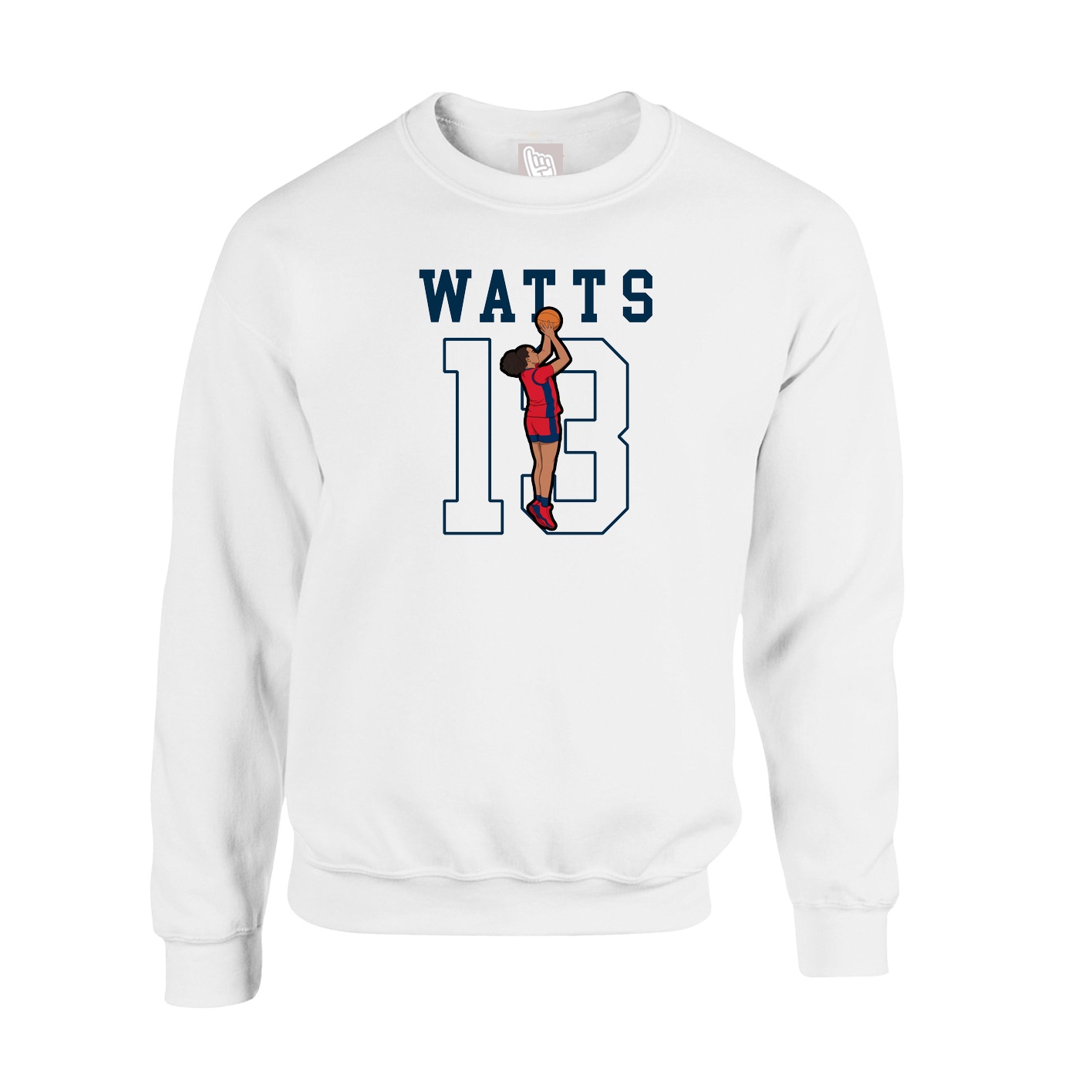 Fleece Crew — Shirsey in White