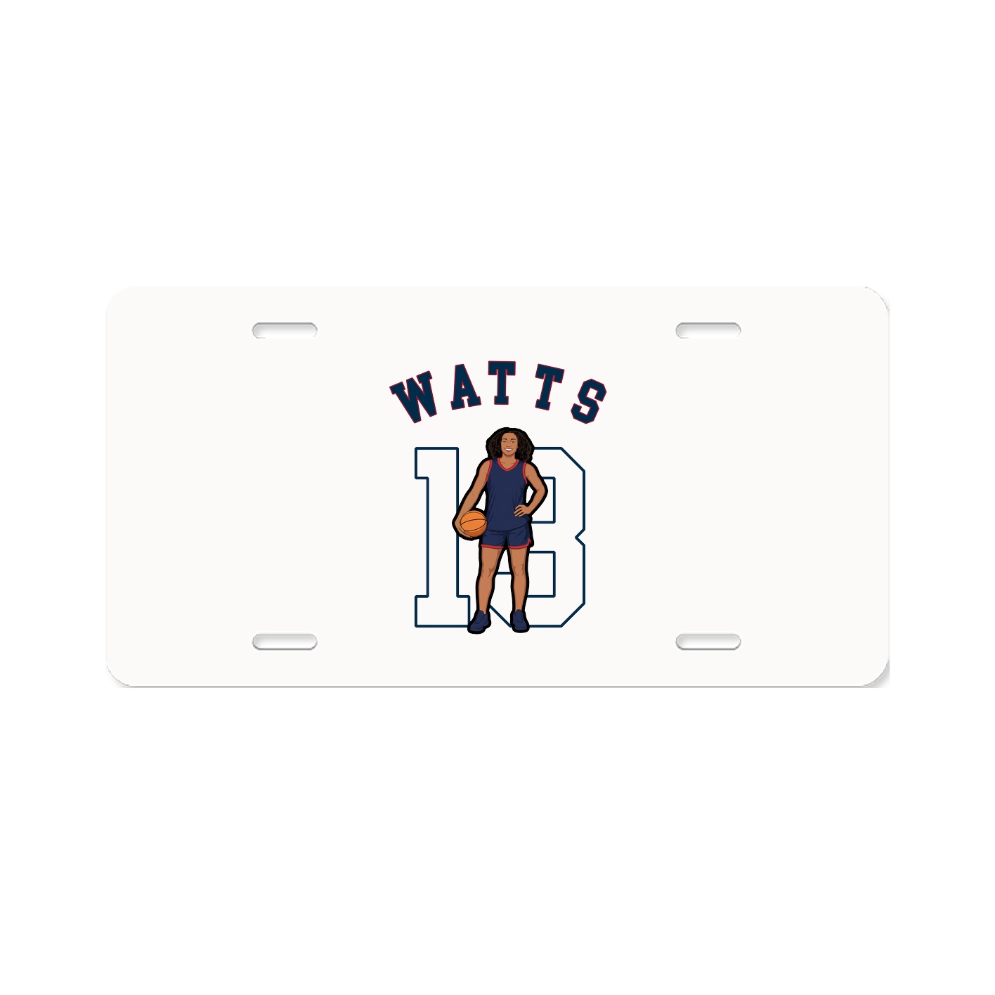 License Plate — Shirsey Arch in Classic
