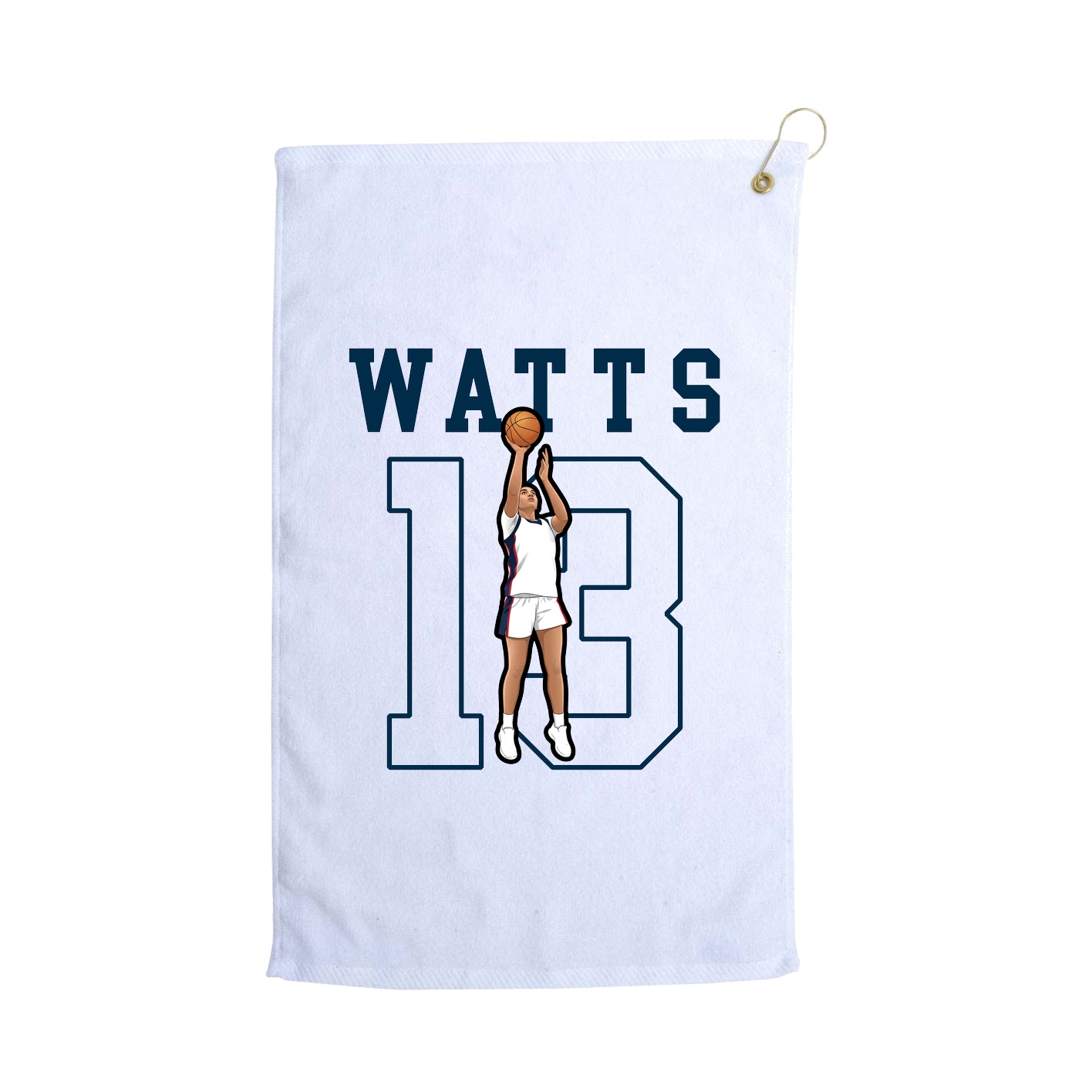 Golf Towel — Shirsey in White