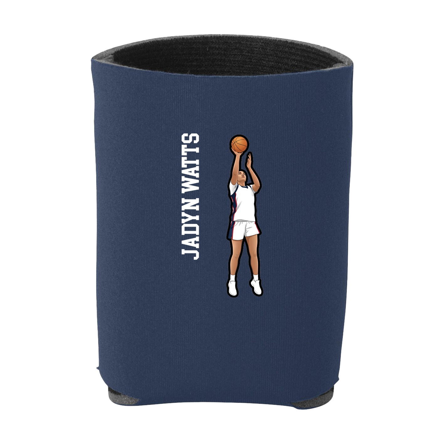Can Holder — Name Vertical in Navy
