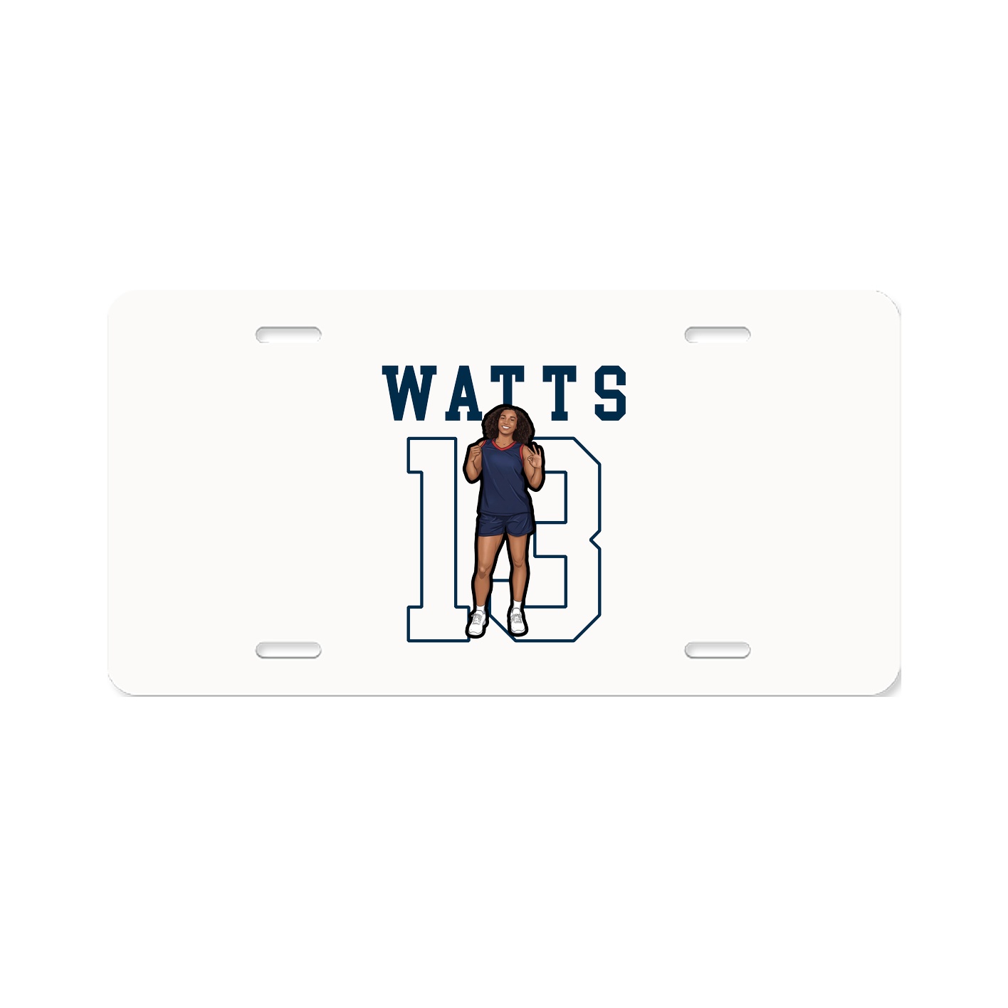 License Plate — Shirsey in Classic