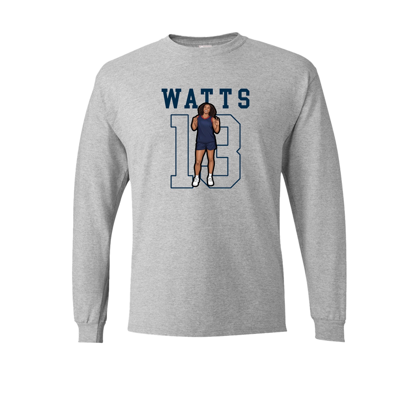 Long Sleeve Tee — Shirsey in Grey