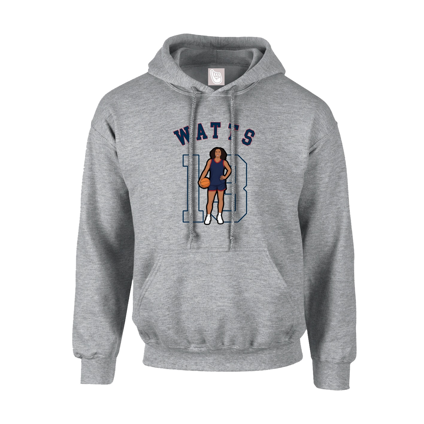 Youth Hoodie — Shirsey Arch in Grey