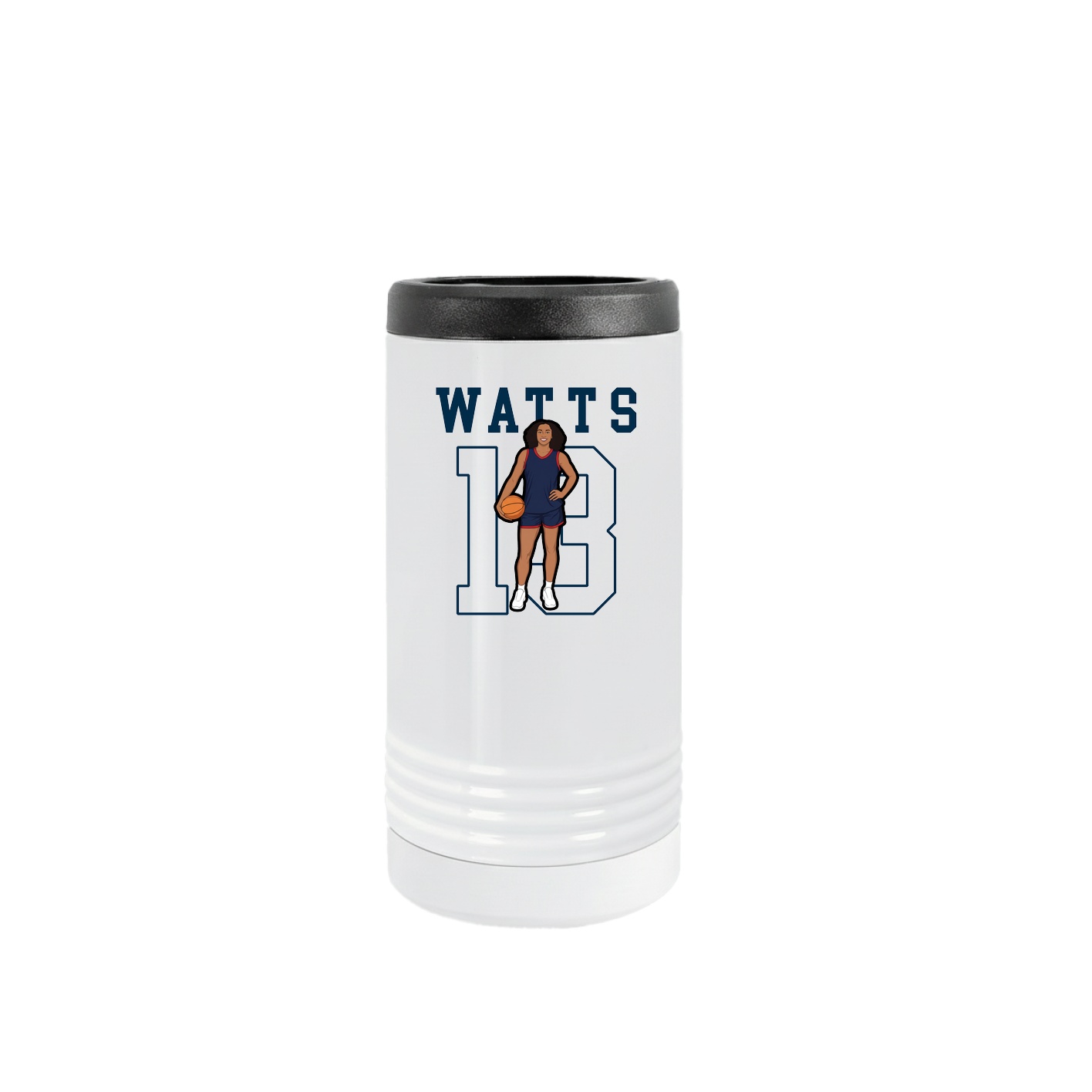 Slim Beverage Holder — Shirsey in White