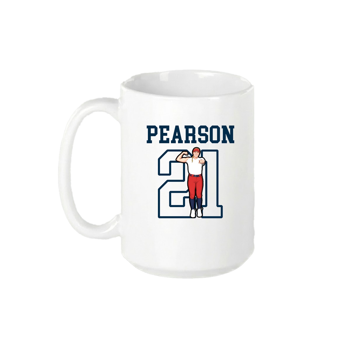 15oz Coffee Mug — Shirsey in White