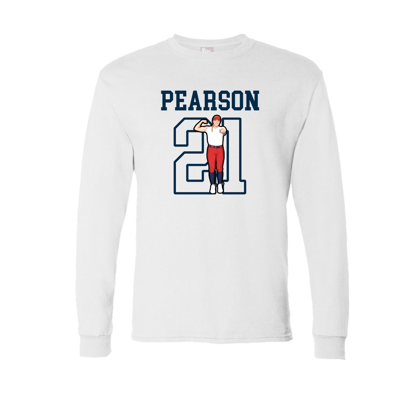 Long Sleeve Tee — Shirsey in White