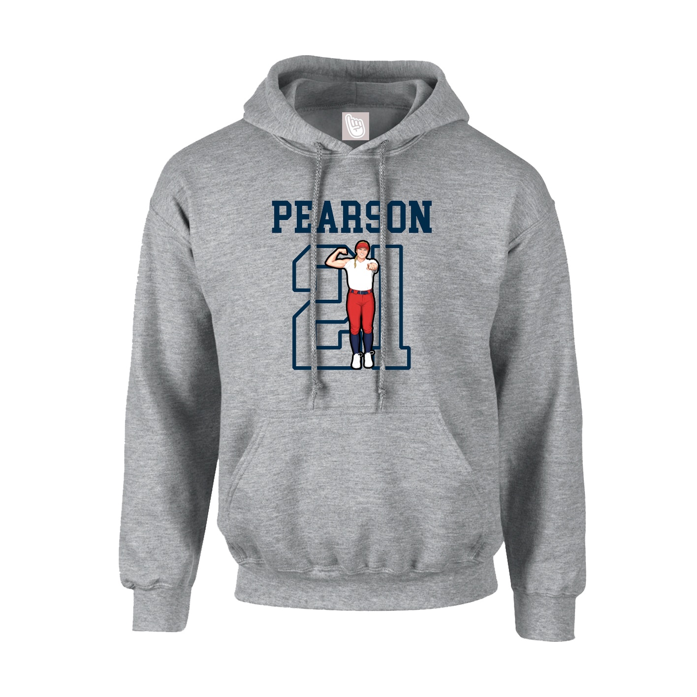 Youth Hoodie — Shirsey in Grey