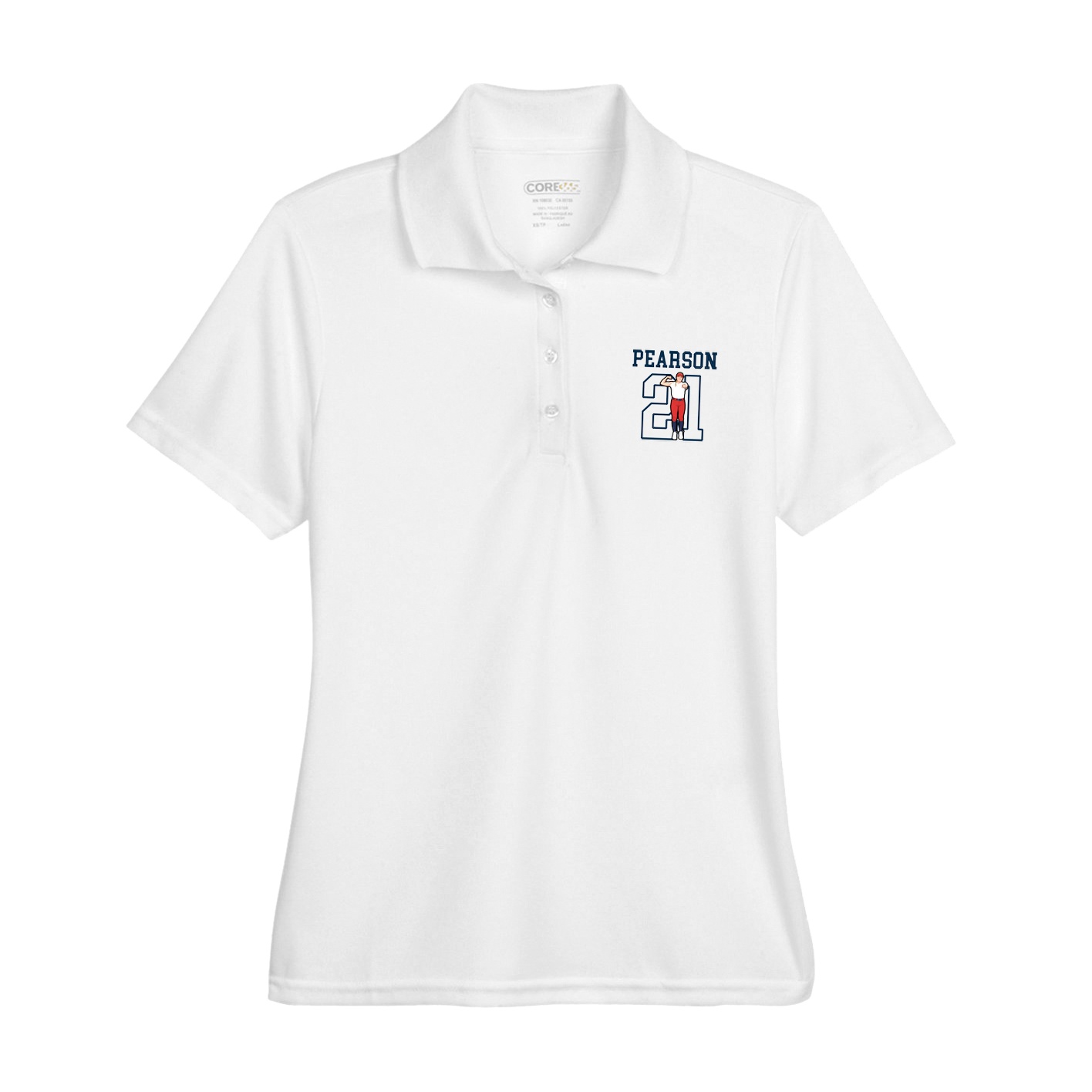 Womens Performance Polo — Shirsey in White