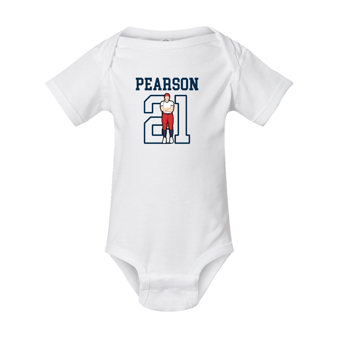 Baby Onesie — Shirsey in White