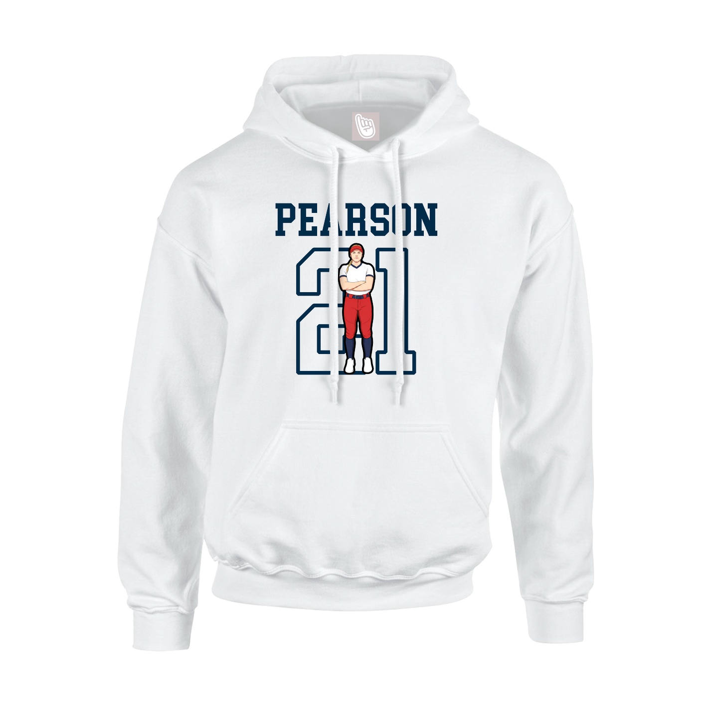 Youth Hoodie — Shirsey in White