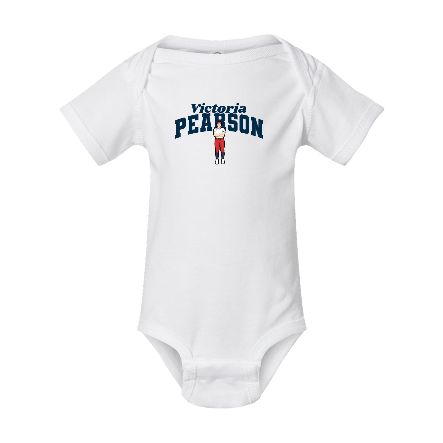 Baby Onesie — Signature Arch in White