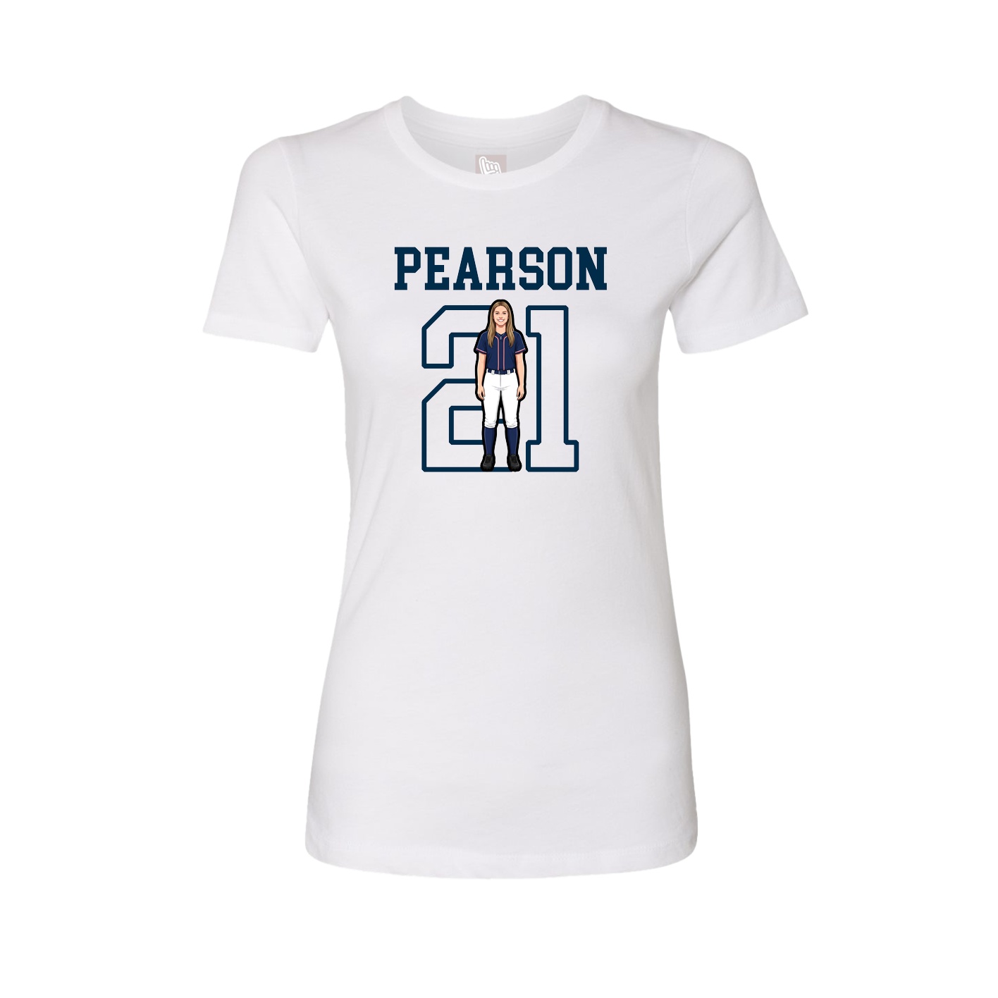 Fitted Women's Tee — Shirsey in White