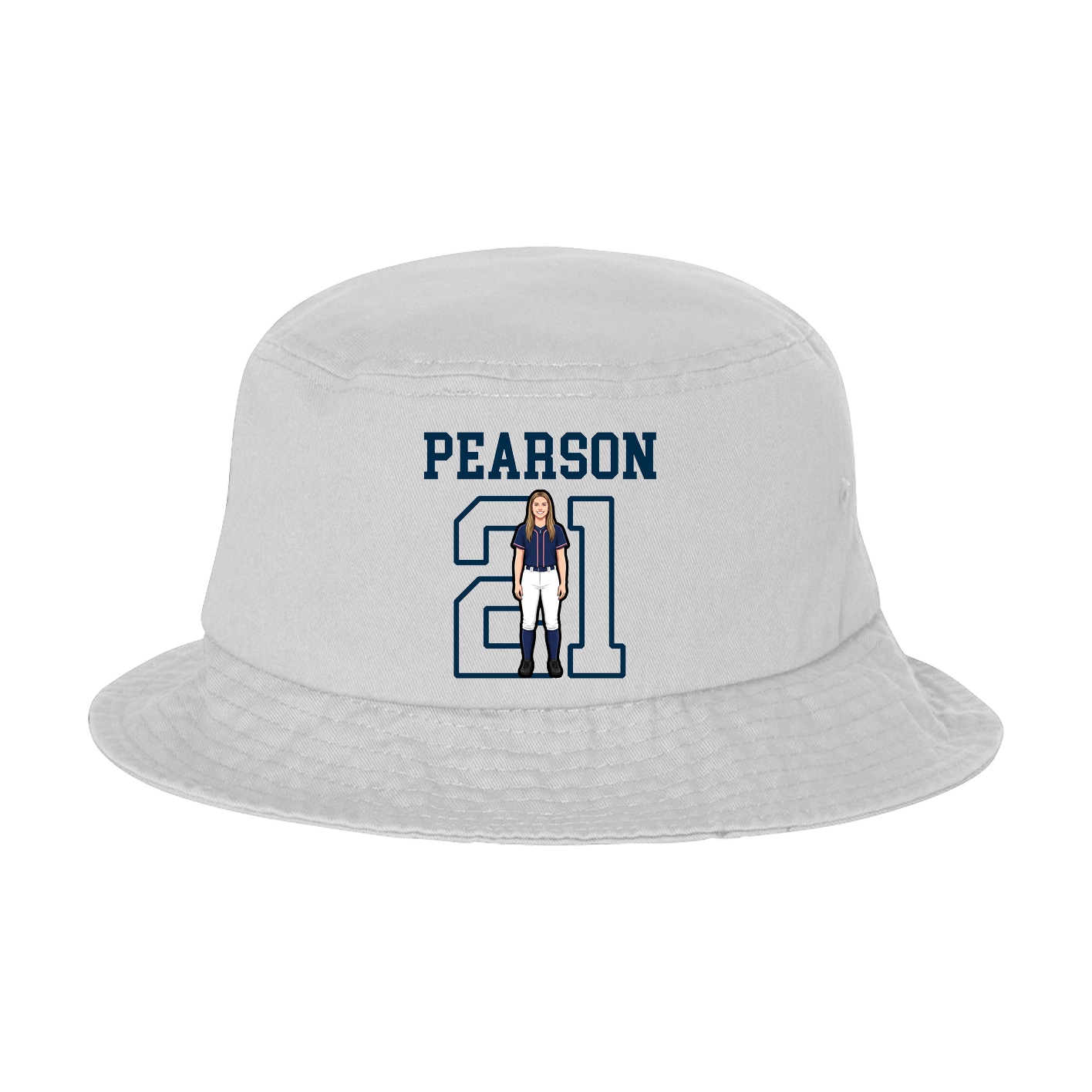 Bucket Cap — Shirsey in White