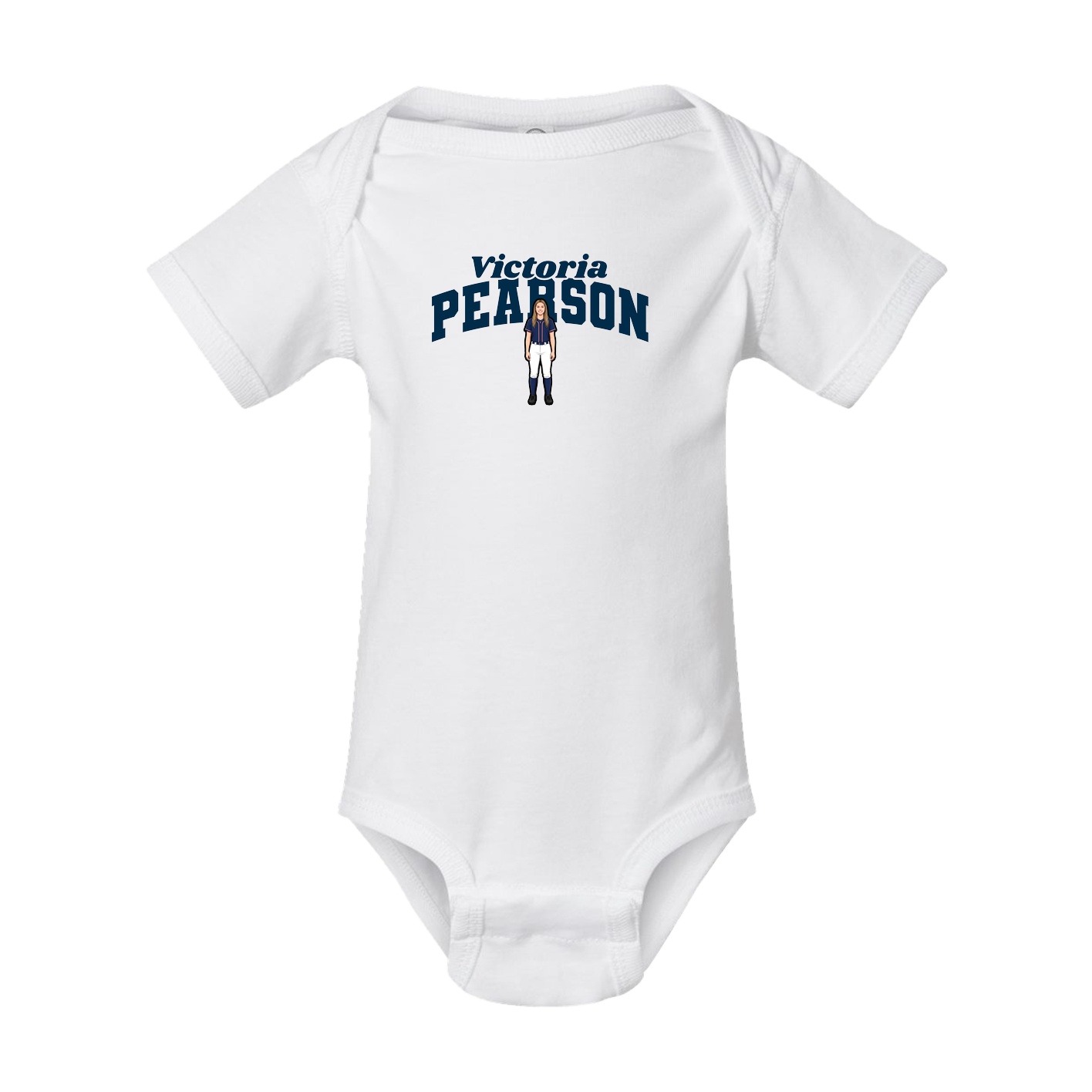 Baby Onesie — Signature Arch in White