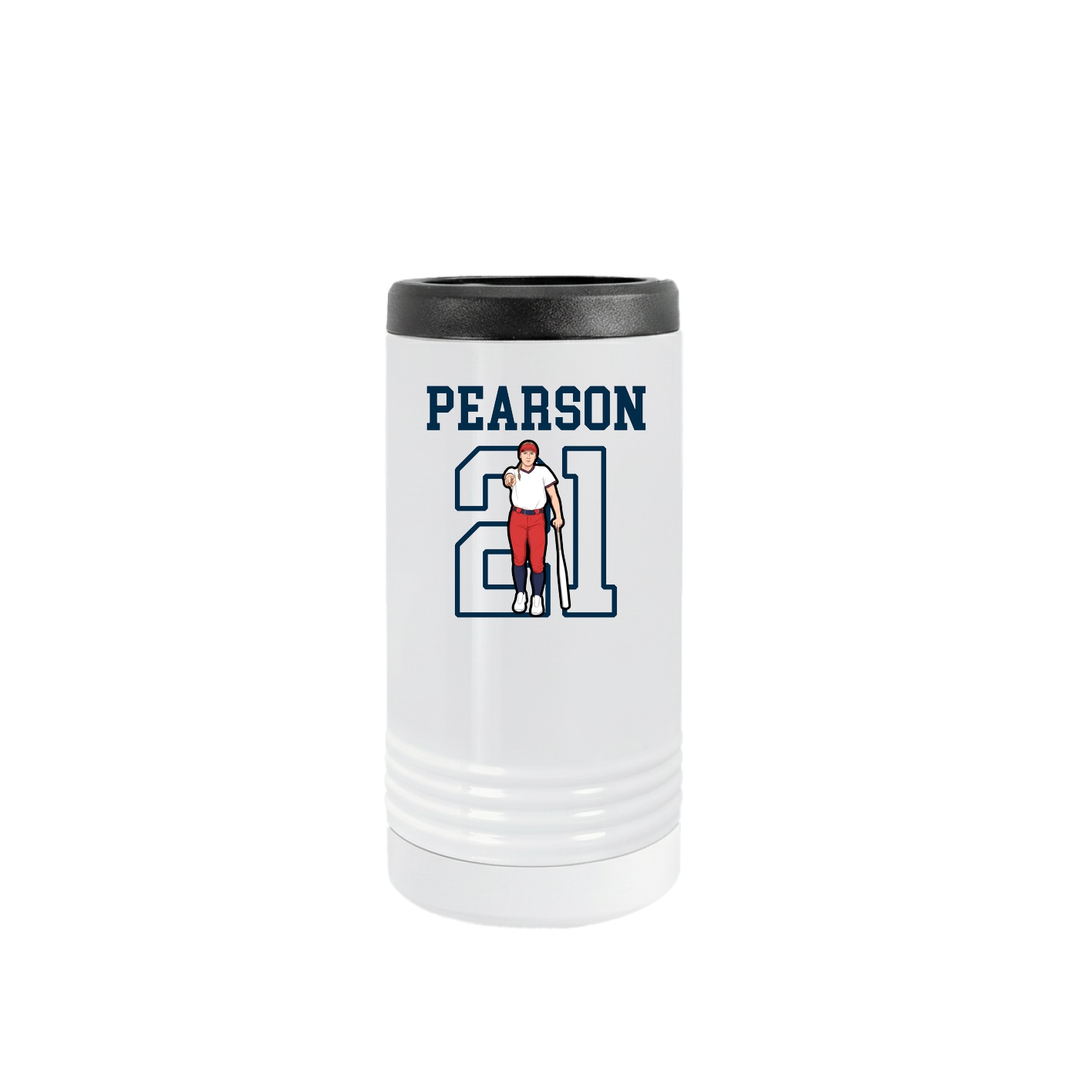 Slim Beverage Holder — Shirsey in White