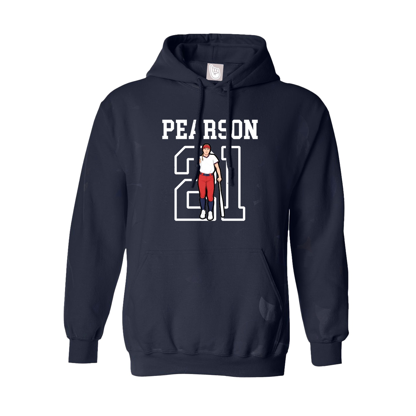 Youth Hoodie — Shirsey in Navy