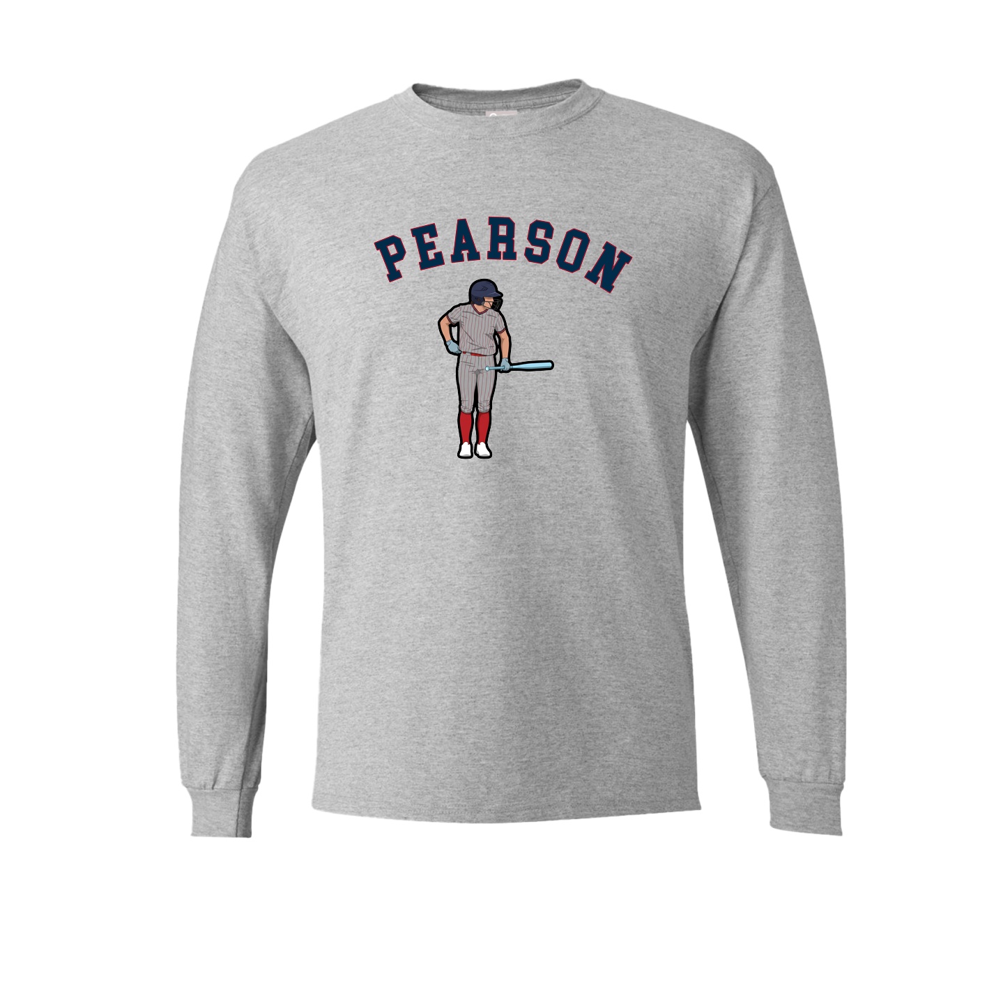 Long Sleeve Tee — Shirsey Arch in Grey