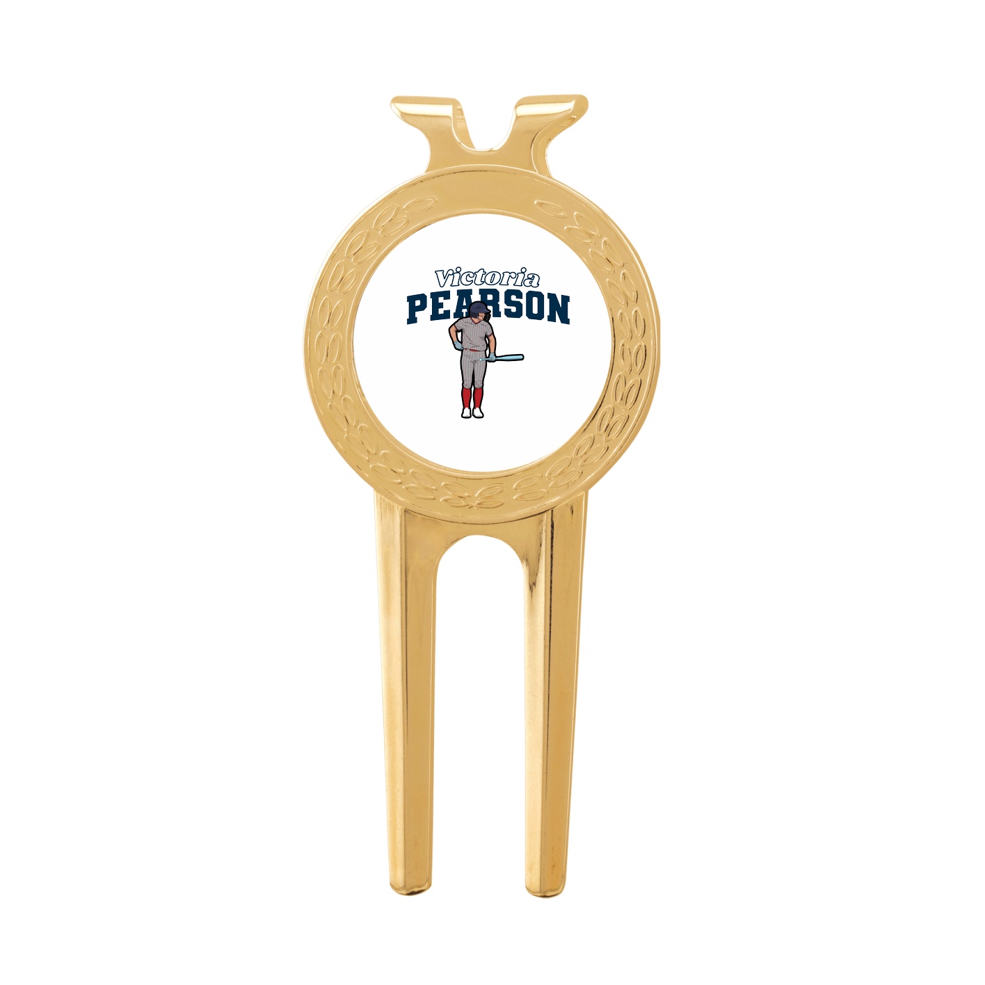 Divot Tool with Ball Marker — Name Arch in Classic