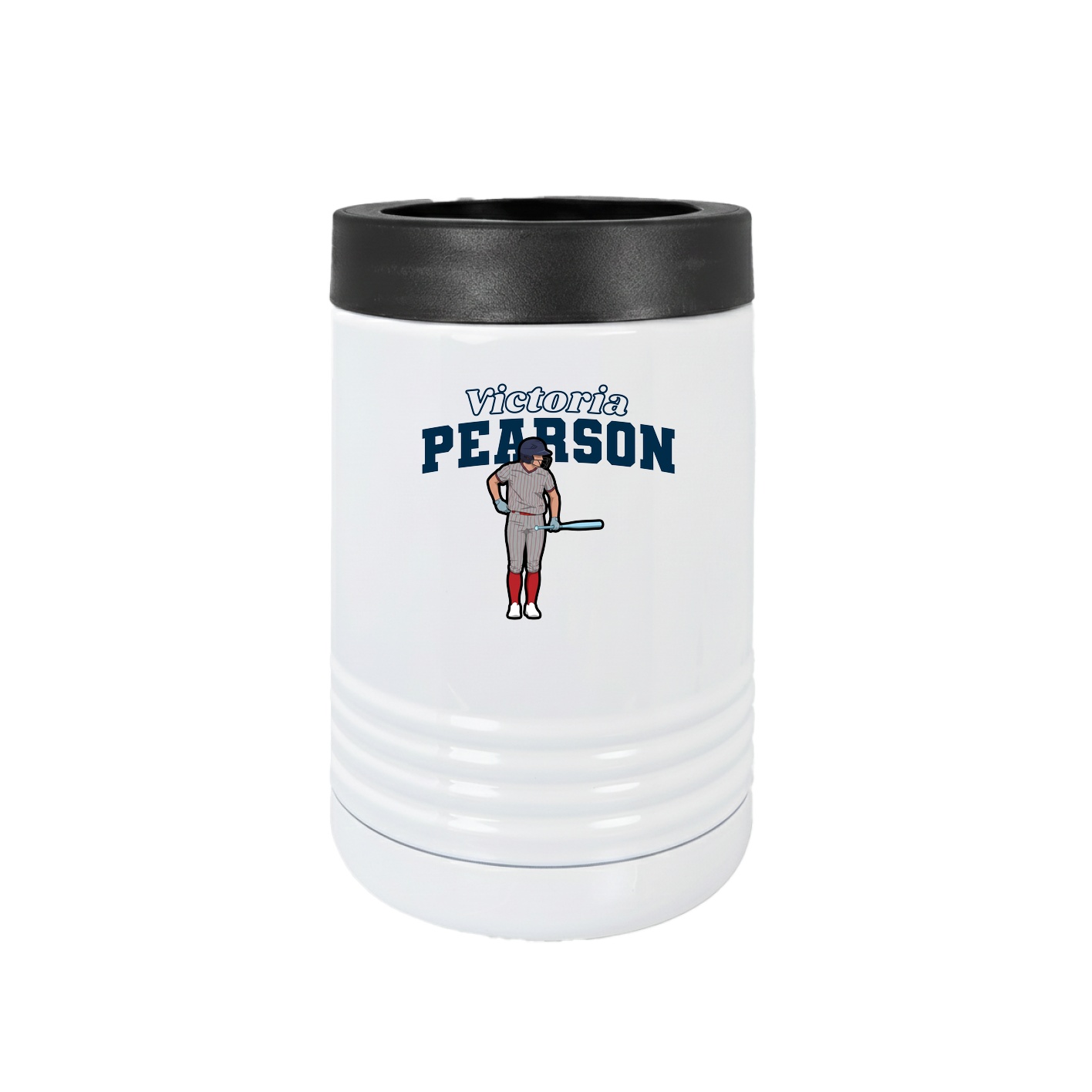 Beverage Holder — Name Arch in White
