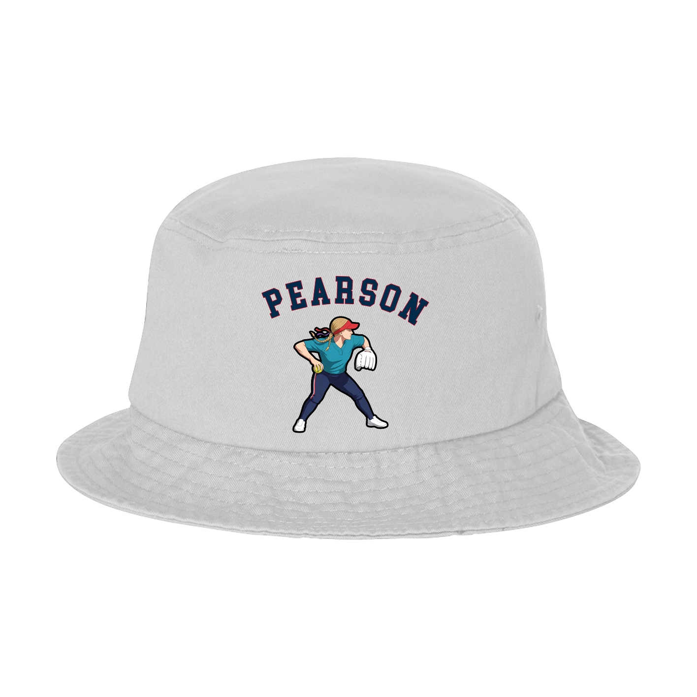 Bucket Cap — Shirsey Arch in White