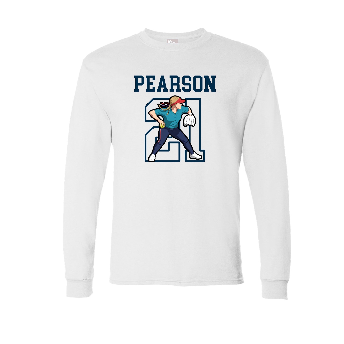 Long Sleeve Tee — Shirsey in White