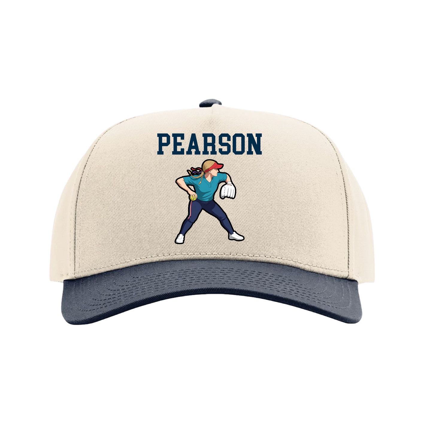 Full Fabric Five-Panel Champ Cap