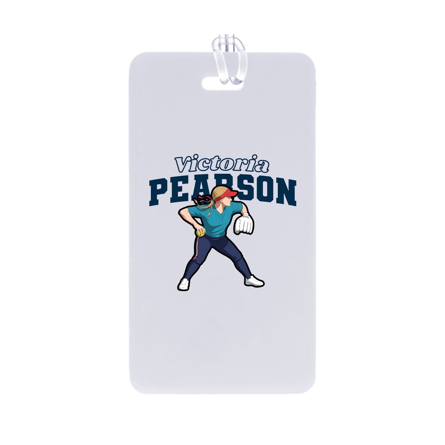 Bag Tag — Name Arch in Classic