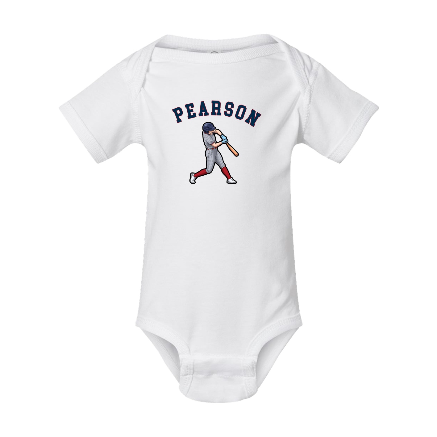 Baby Onesie — Shirsey Arch in White