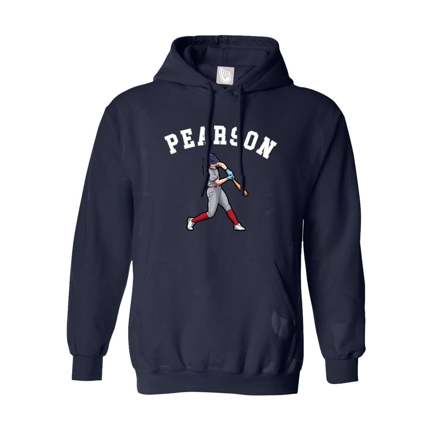 Youth Hoodie — Shirsey Arch in Navy