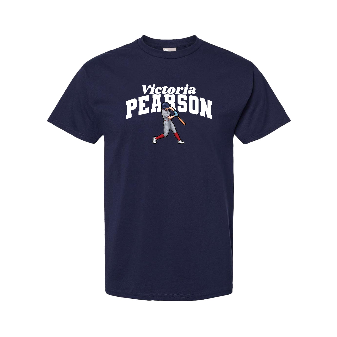Tee — Signature Arch in Navy