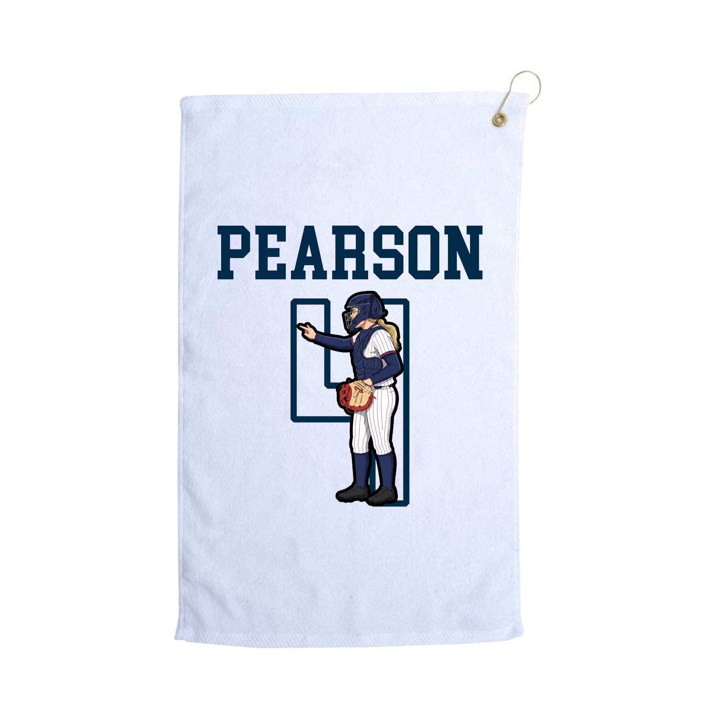 Golf Towel — Shirsey in White