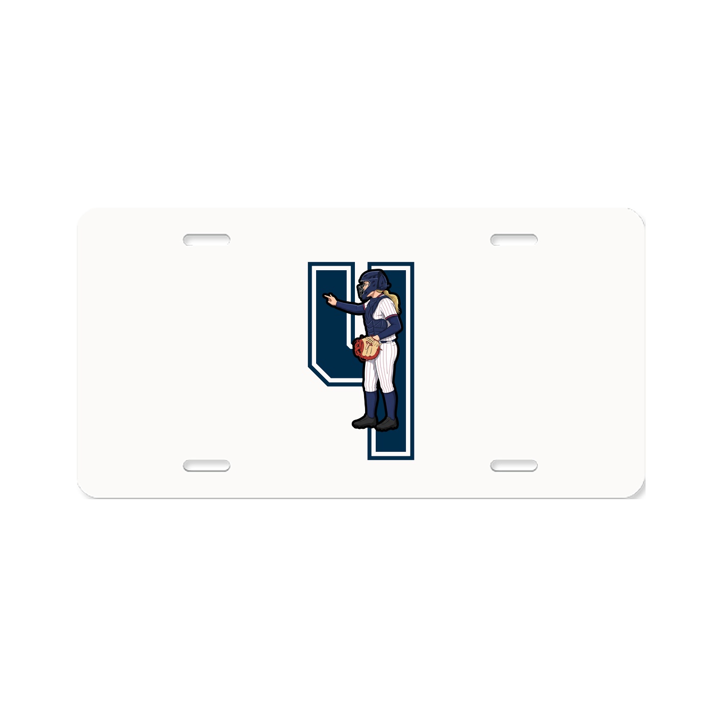 License Plate — Number in Classic