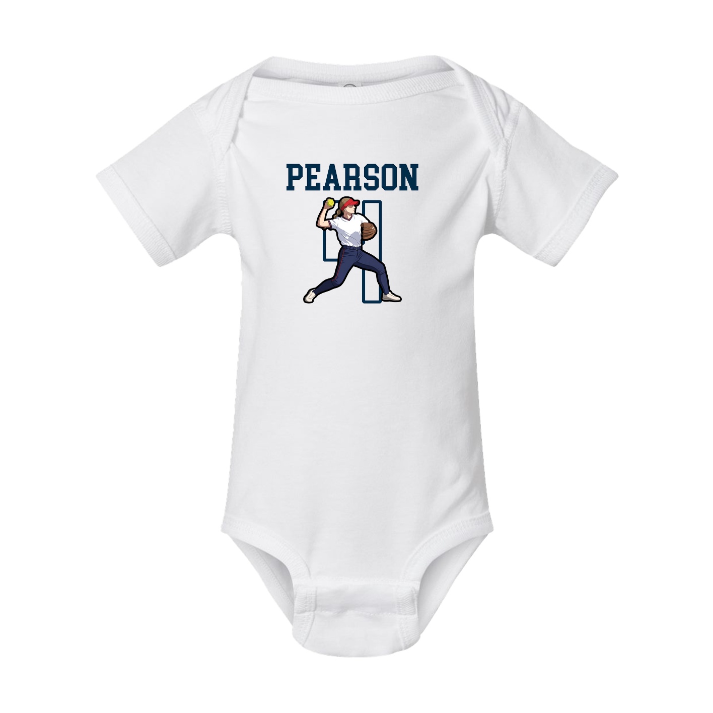 Baby Onesie — Shirsey in White