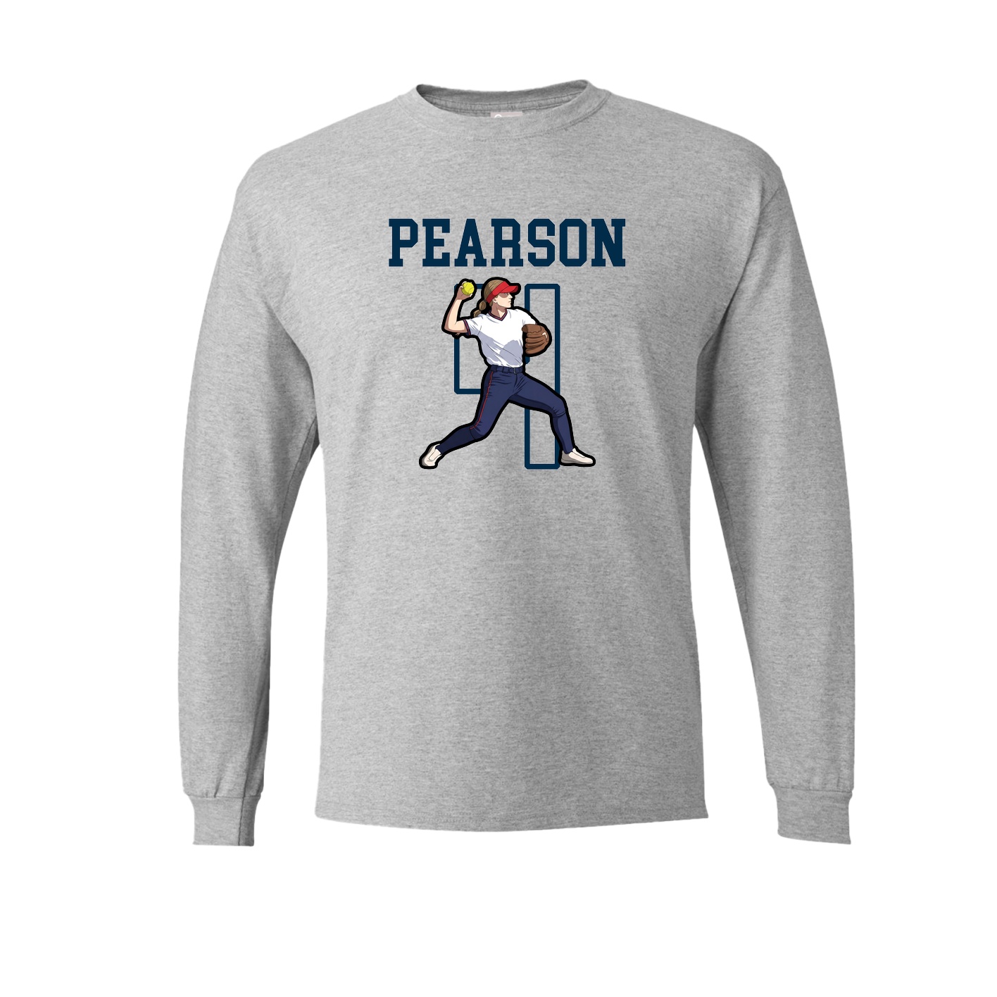 Long Sleeve Tee — Shirsey in Grey