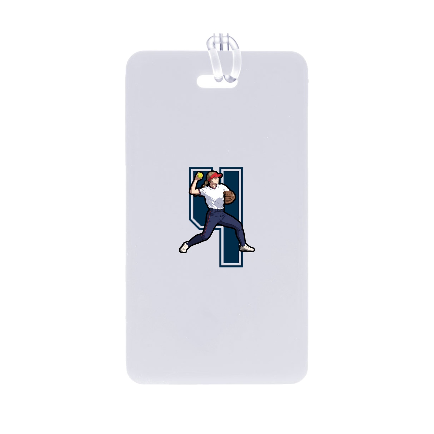 Bag Tag — Number in Classic