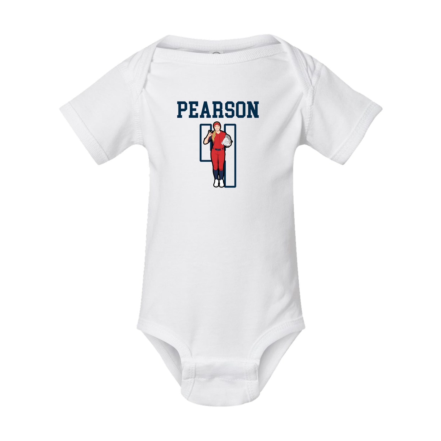 Baby Onesie — Shirsey in White