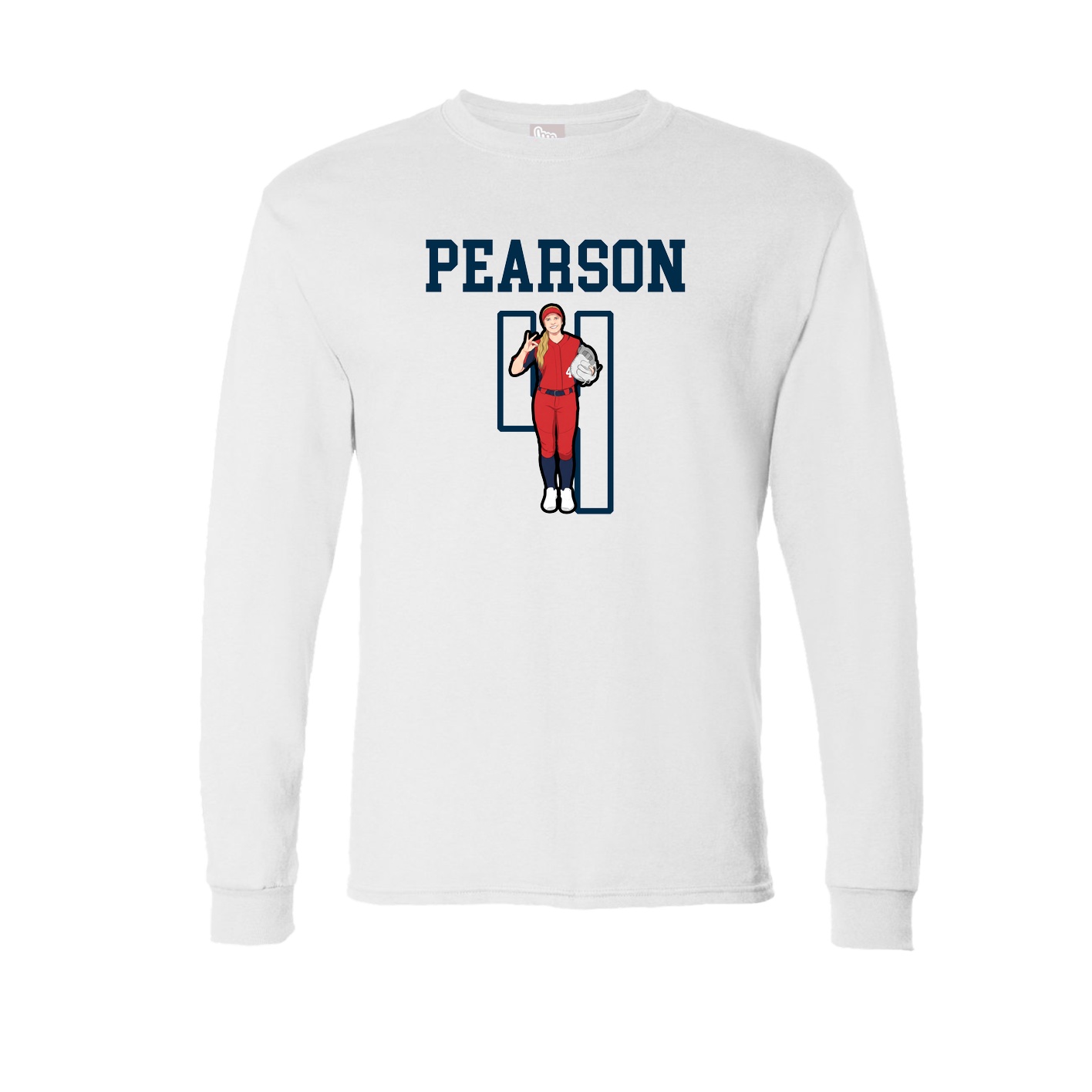Long Sleeve Tee — Shirsey in White