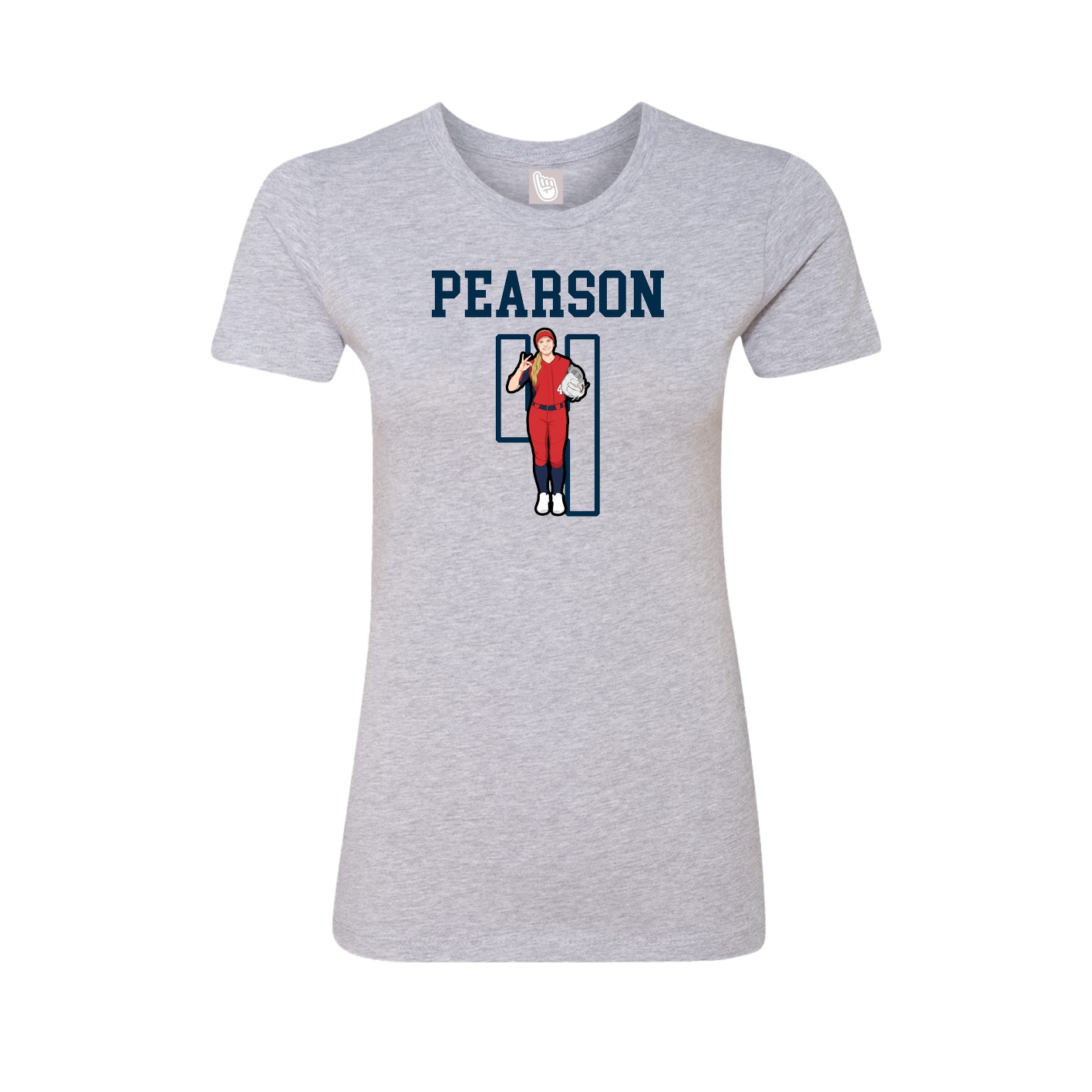 Womens Tee — Shirsey in Grey