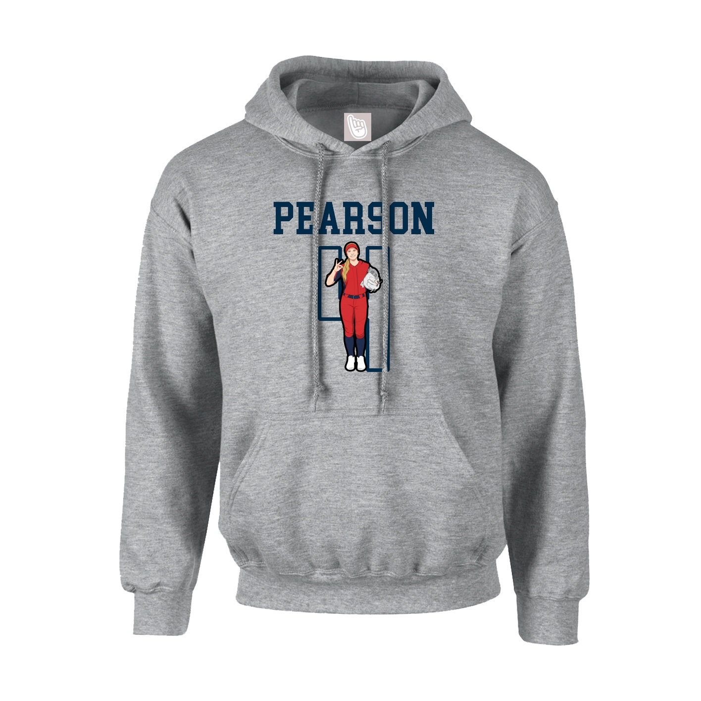Youth Hoodie — Shirsey in Grey